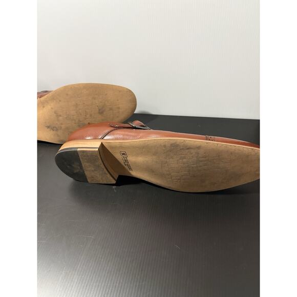 Stacy Adams Shoes Desmond Cap Toe Monk Strap Cognac Men’s Size 12 main image 6
